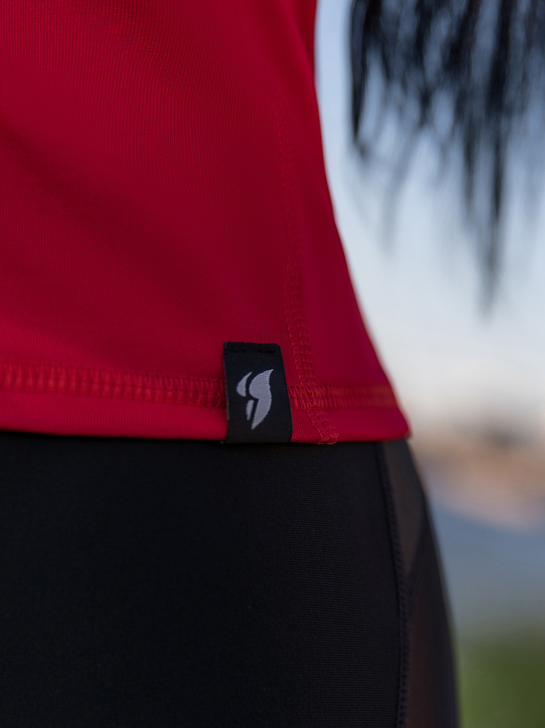 Bona Fide Рашгард Round, красный