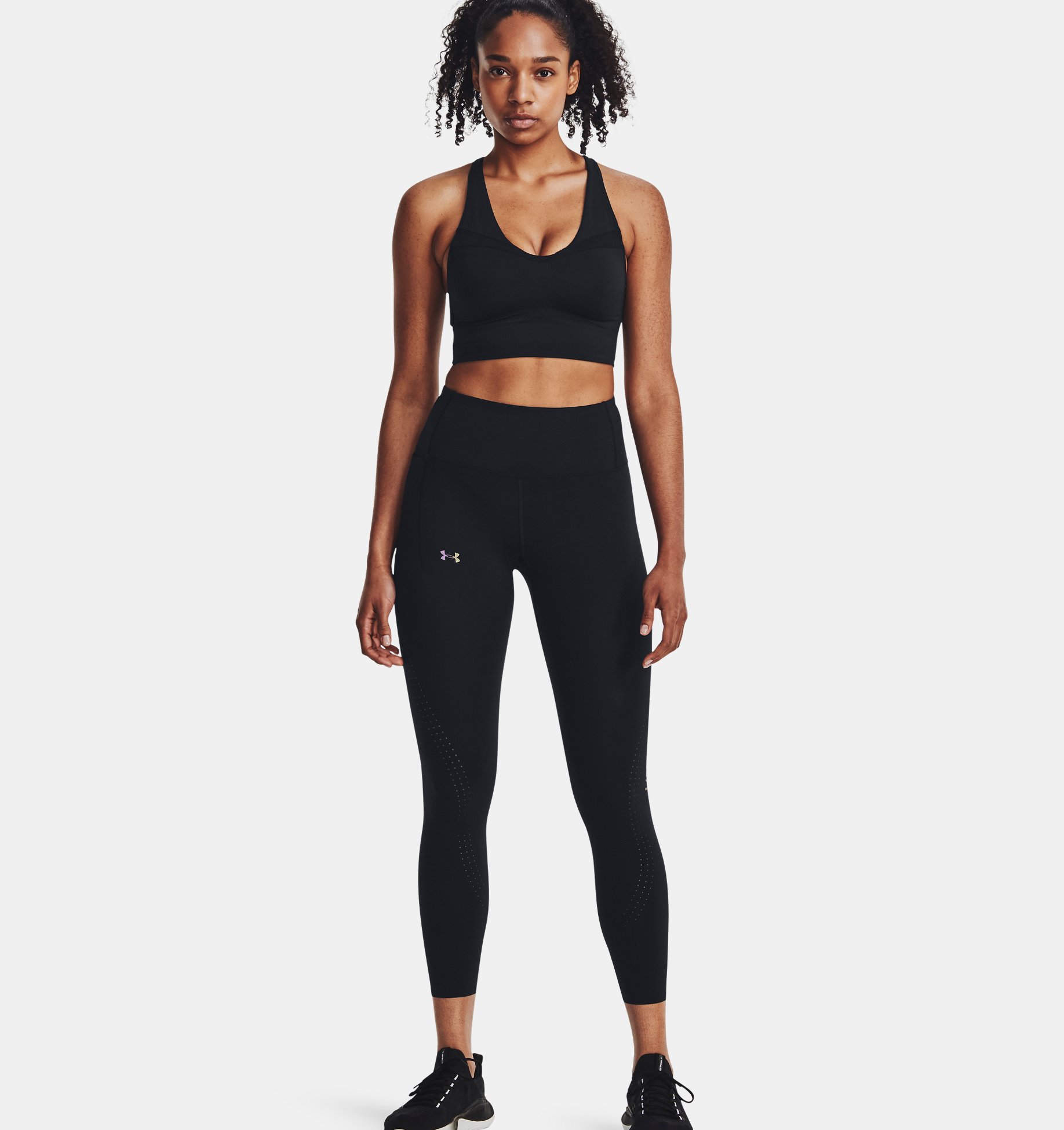 Under Armour Леггинсы Rush Leggins, черный