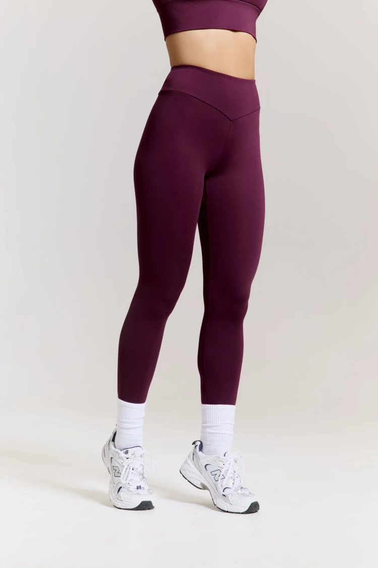 ForStrong Лосины Blaze Mono, сливово-винный