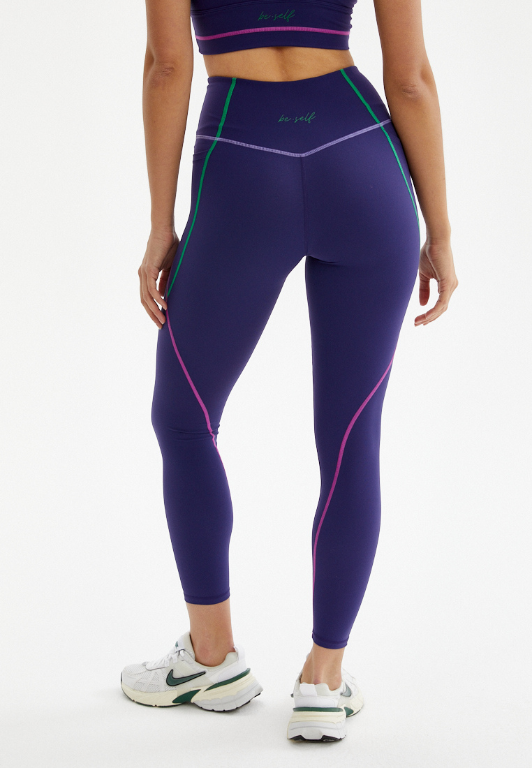 BeSelf Лосины COLORES, тёмно-синий