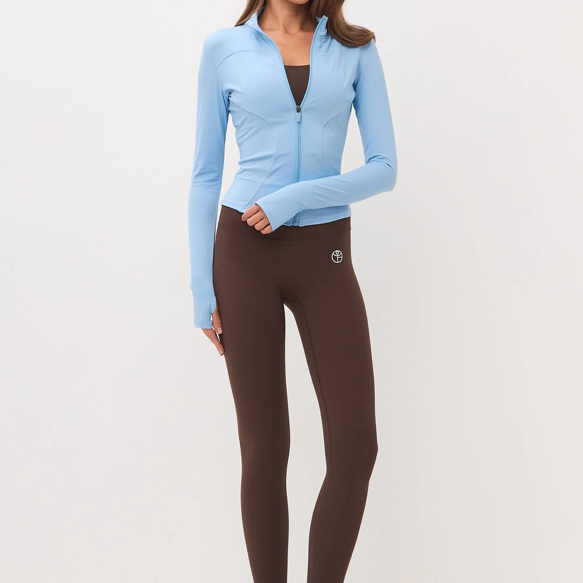 BeSelf Кофта Active, небесно-голубой