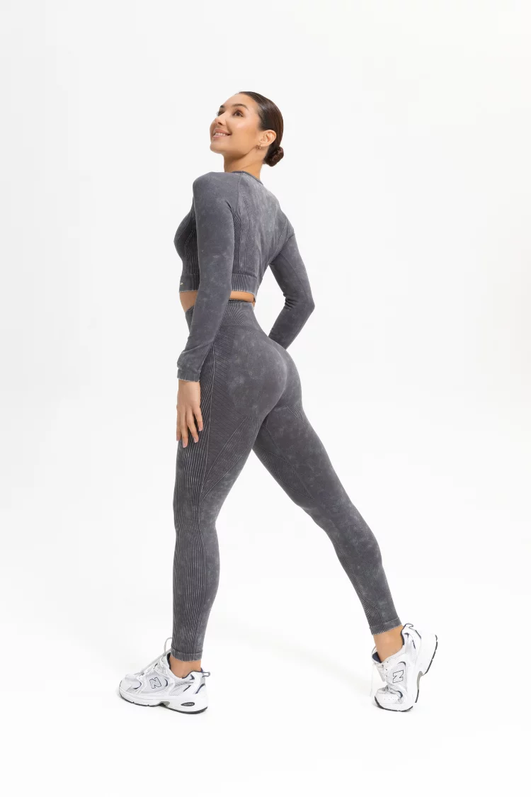 ForStrong Лонгслив Neat, черный деним