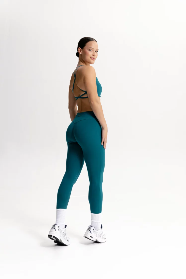 ForStrong Лосины Push, изумрудный