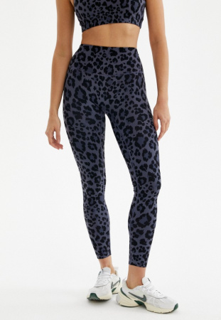 BeSelf Лосины FAUNA, серый леопард