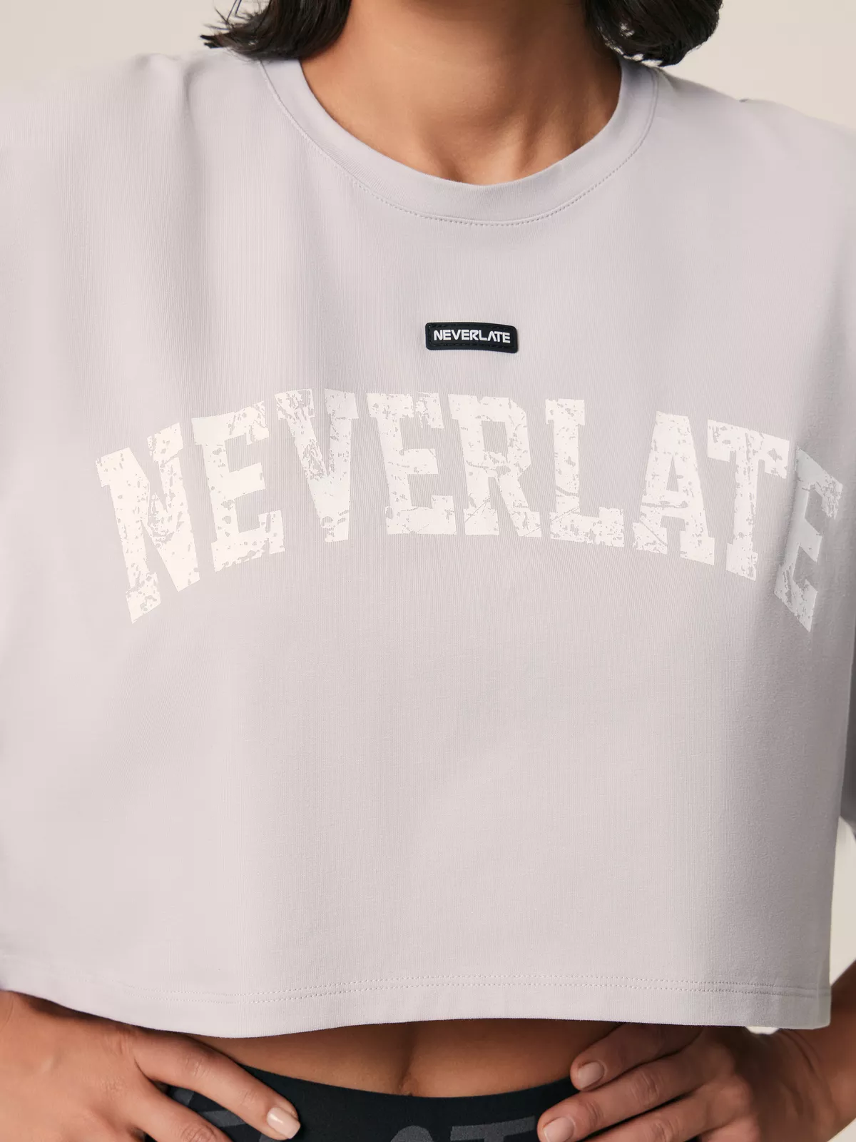 Neverlate Футболка 09.593, серый с принтом