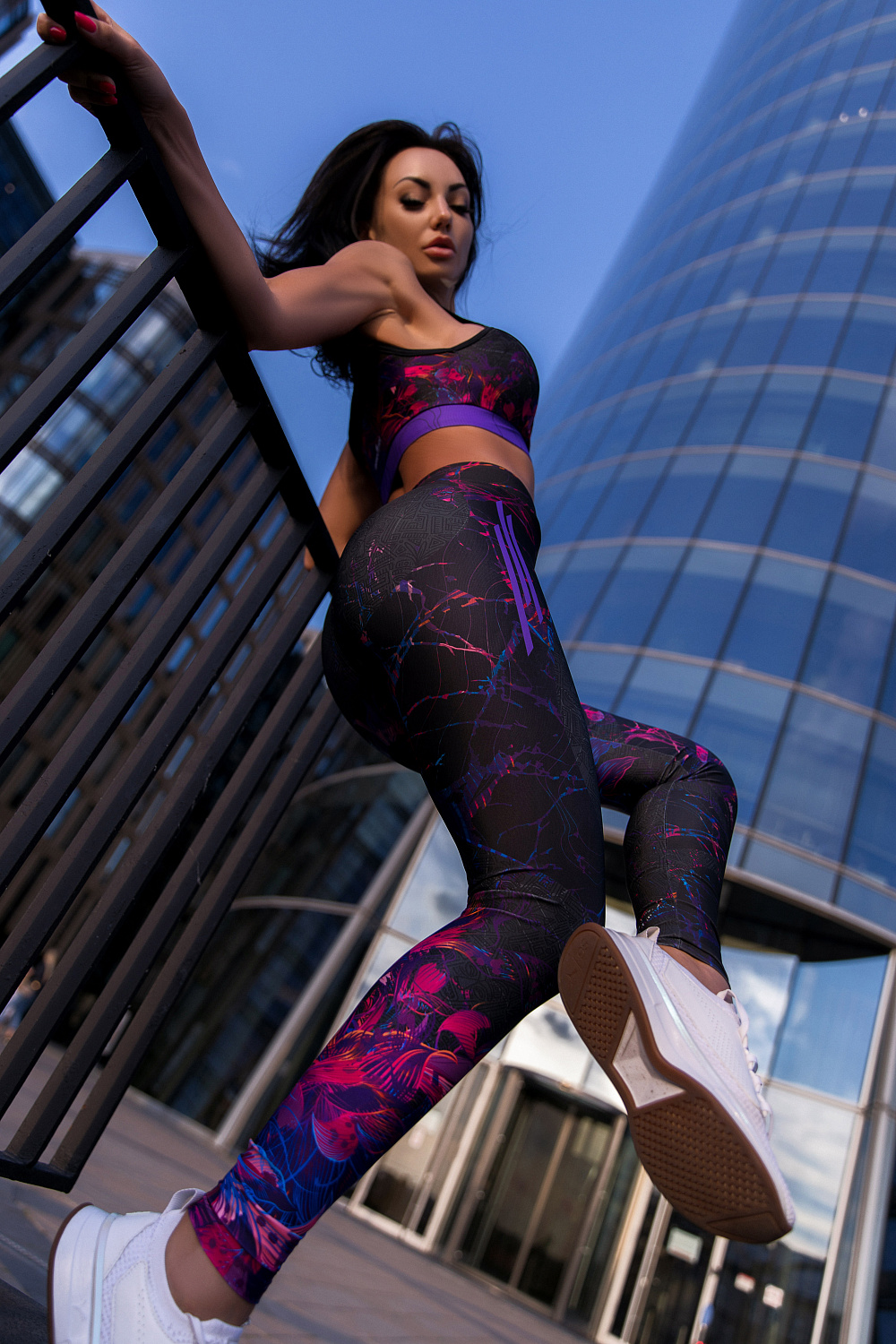 Bona Fide Лосины Bona Classic Tiki Flo, черный