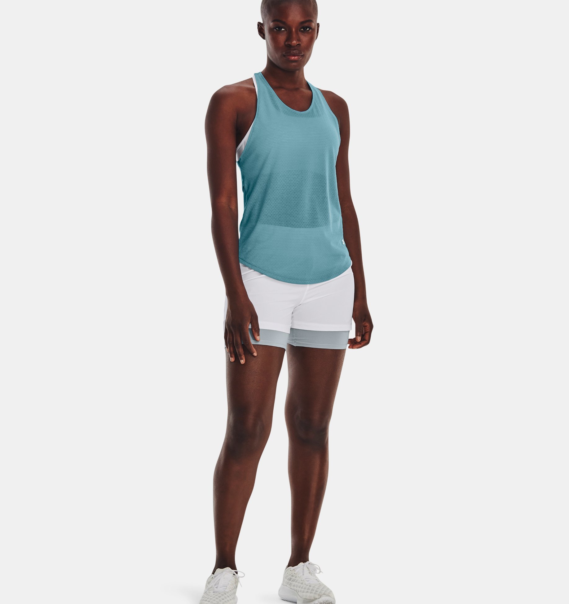 Under Armour Майка Streaker Run Tank, голубой