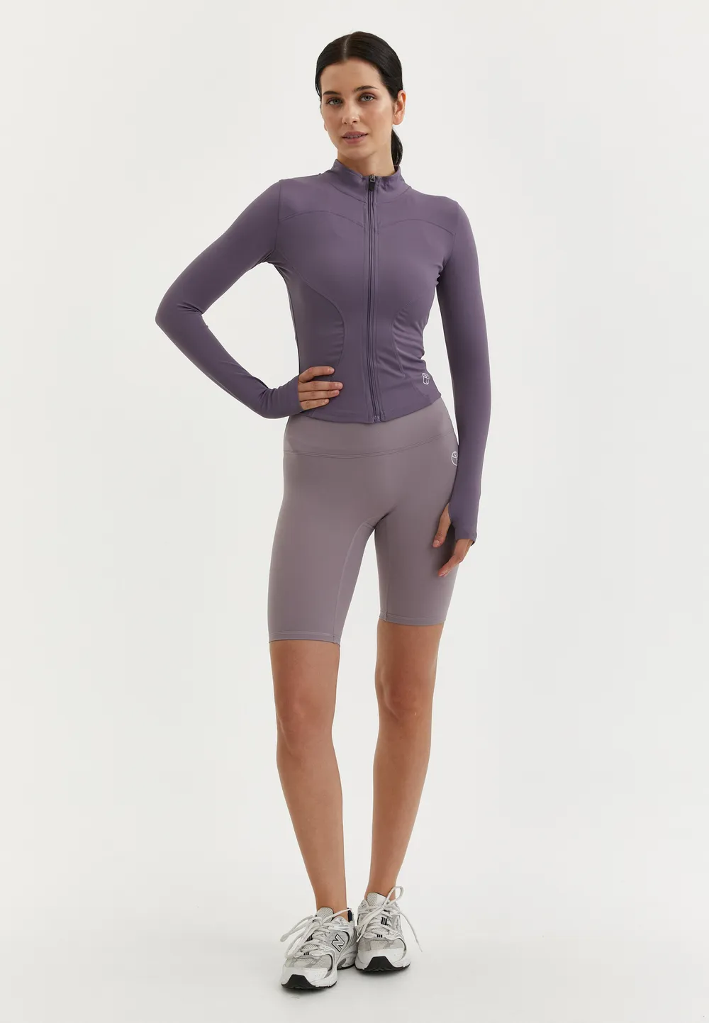 BeSelf Кофта Active, тёмно-сливовая