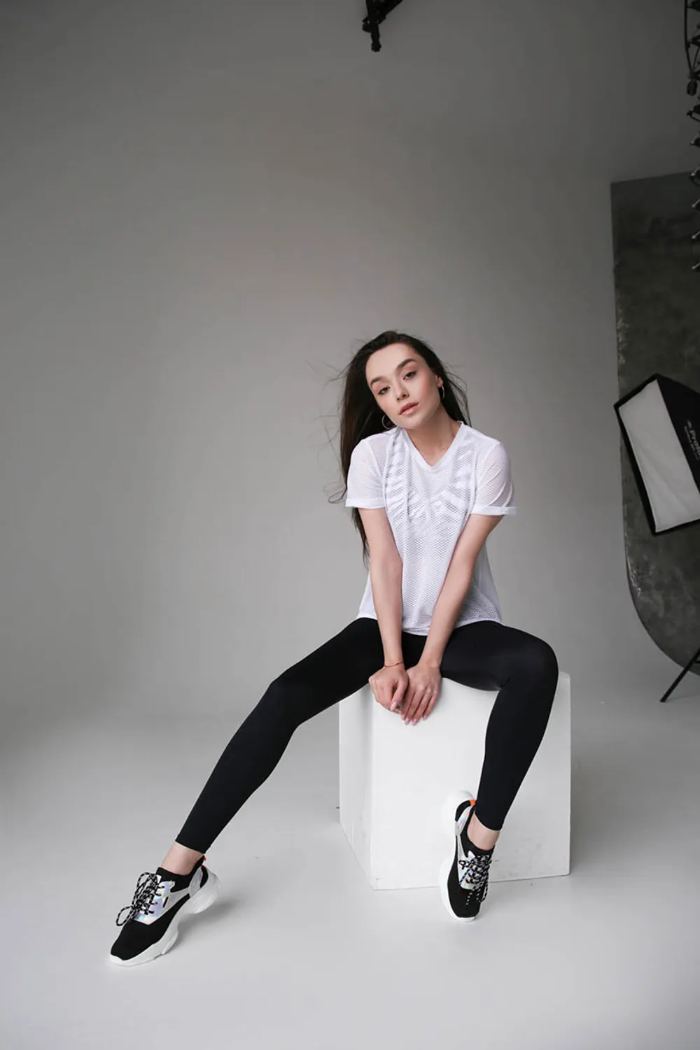 Mansen Футболка T-shirt Mesh, белый