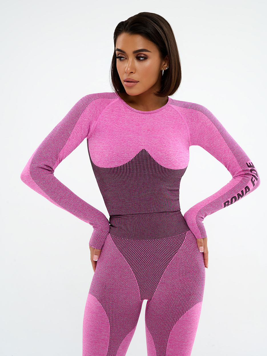 Bona Fide Рашгард Majestic Rash, розовый меланж