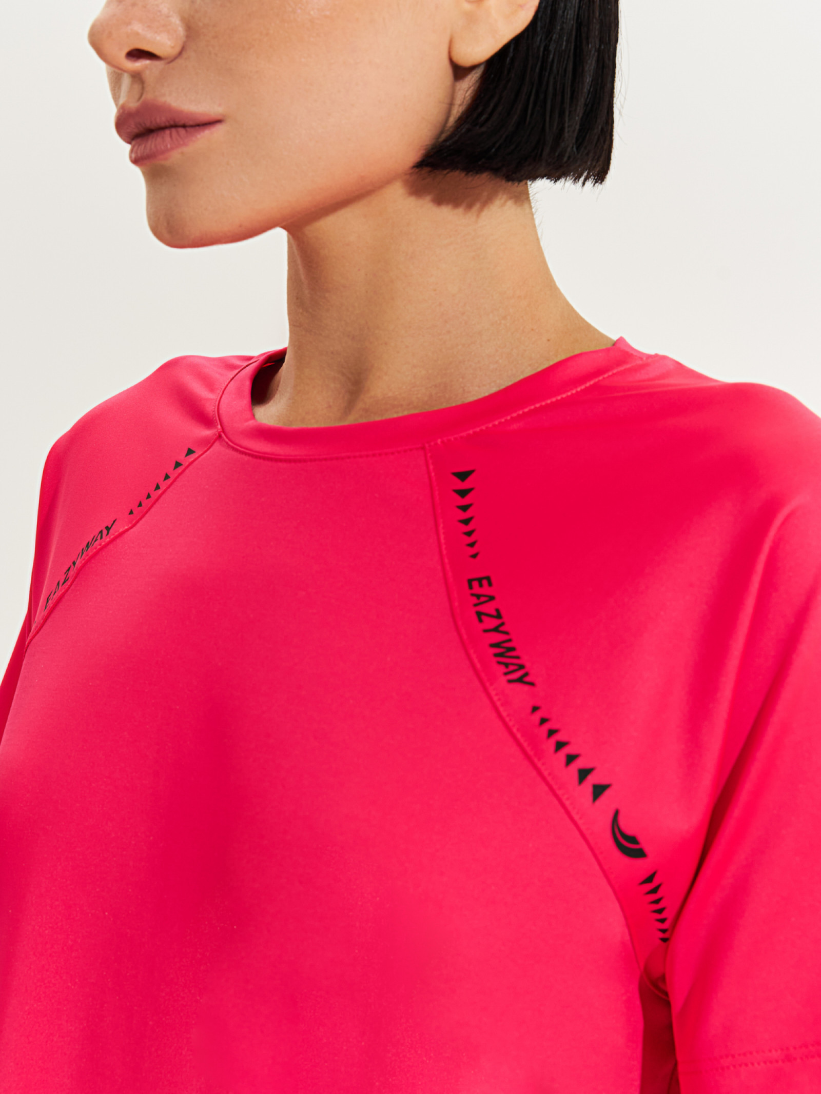 Eazyway Футболка 09.756, неоновый розовый