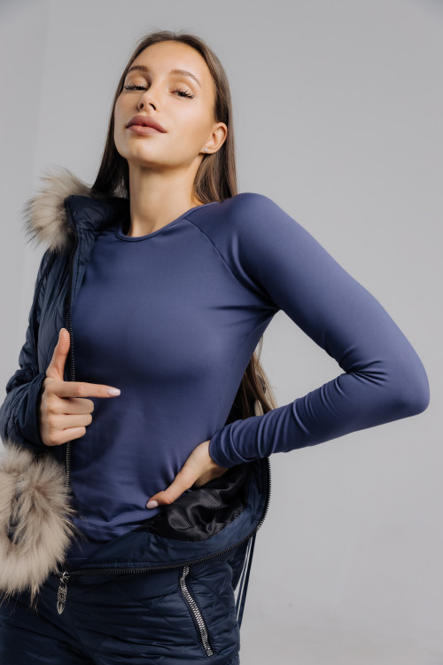 ForStrong Рашгард Bloom, серо-голубой