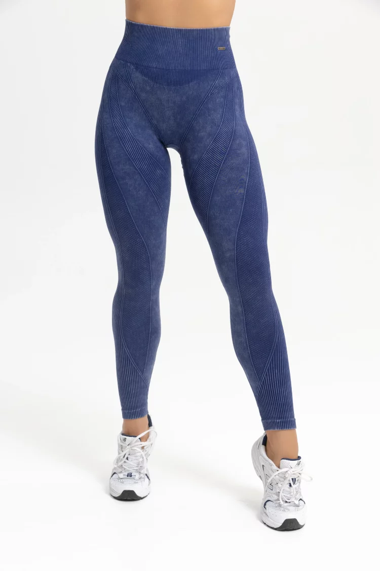 ForStrong Лосины Neat, синий деним