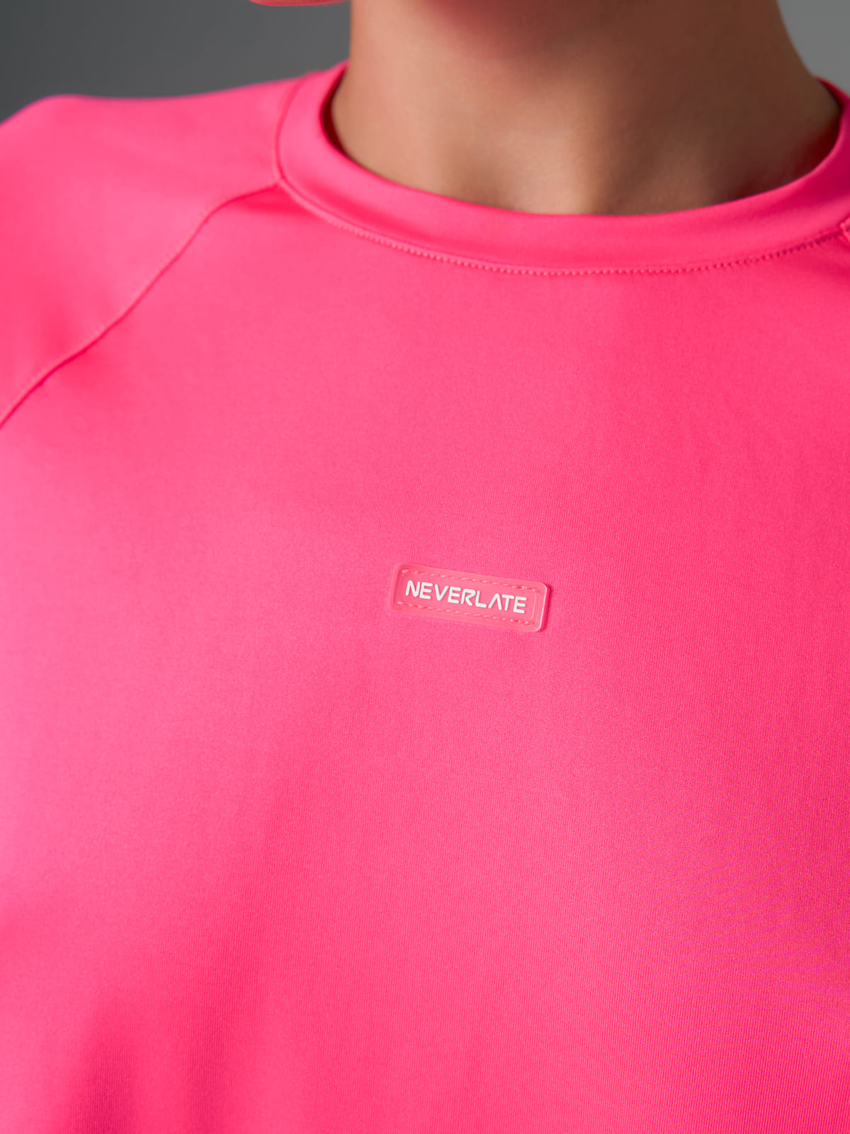 Neverlate Рашгард 18.894, розовый неон
