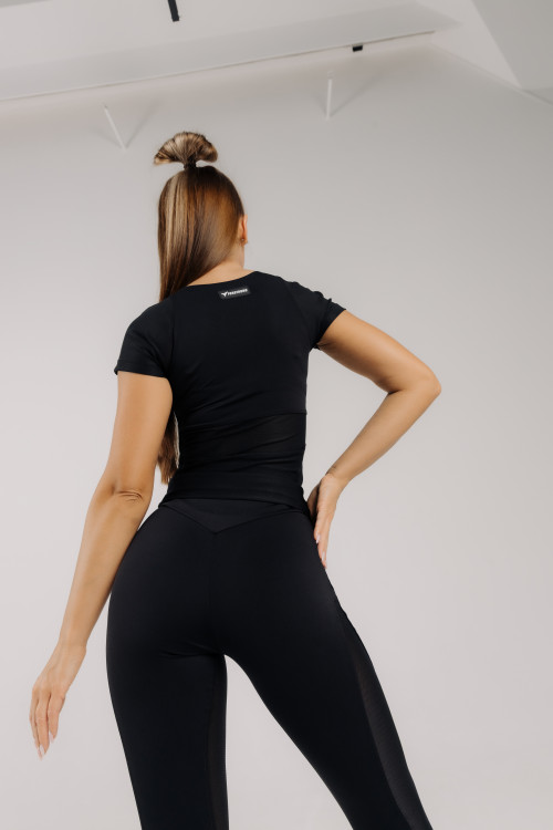 ForStrong Топ Charisma Crystal, черный