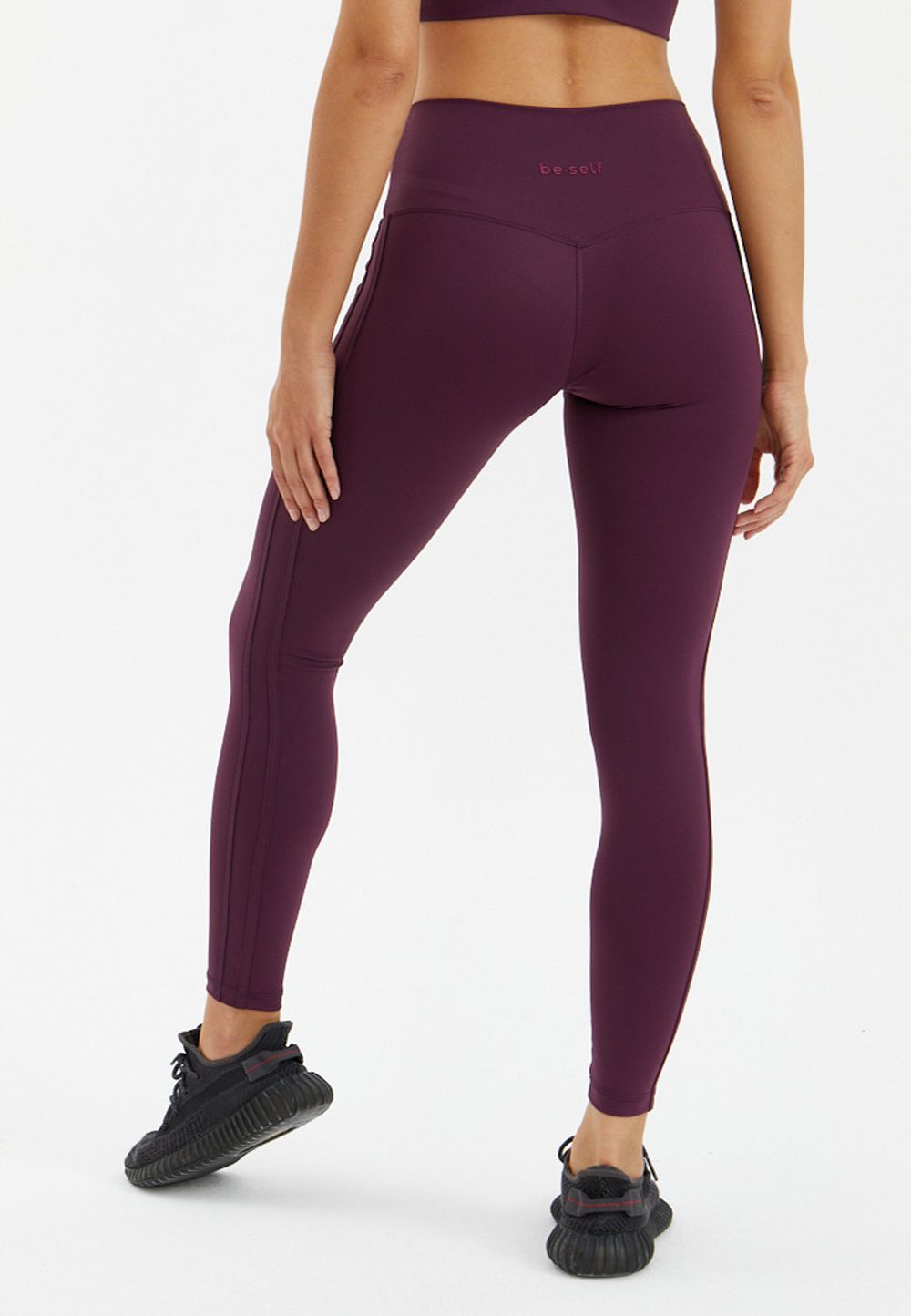 BeSelf Лосины POWER, темно-бордовый