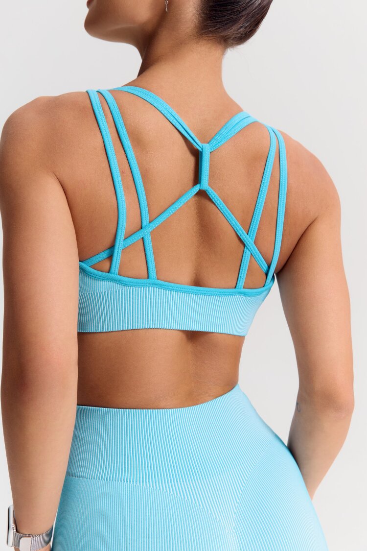 ForStrong Топ Ripple, светло-синий