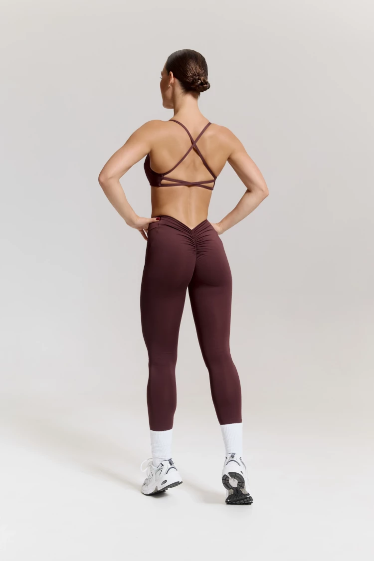 ForStrong Топ Flare Mono, коричневый