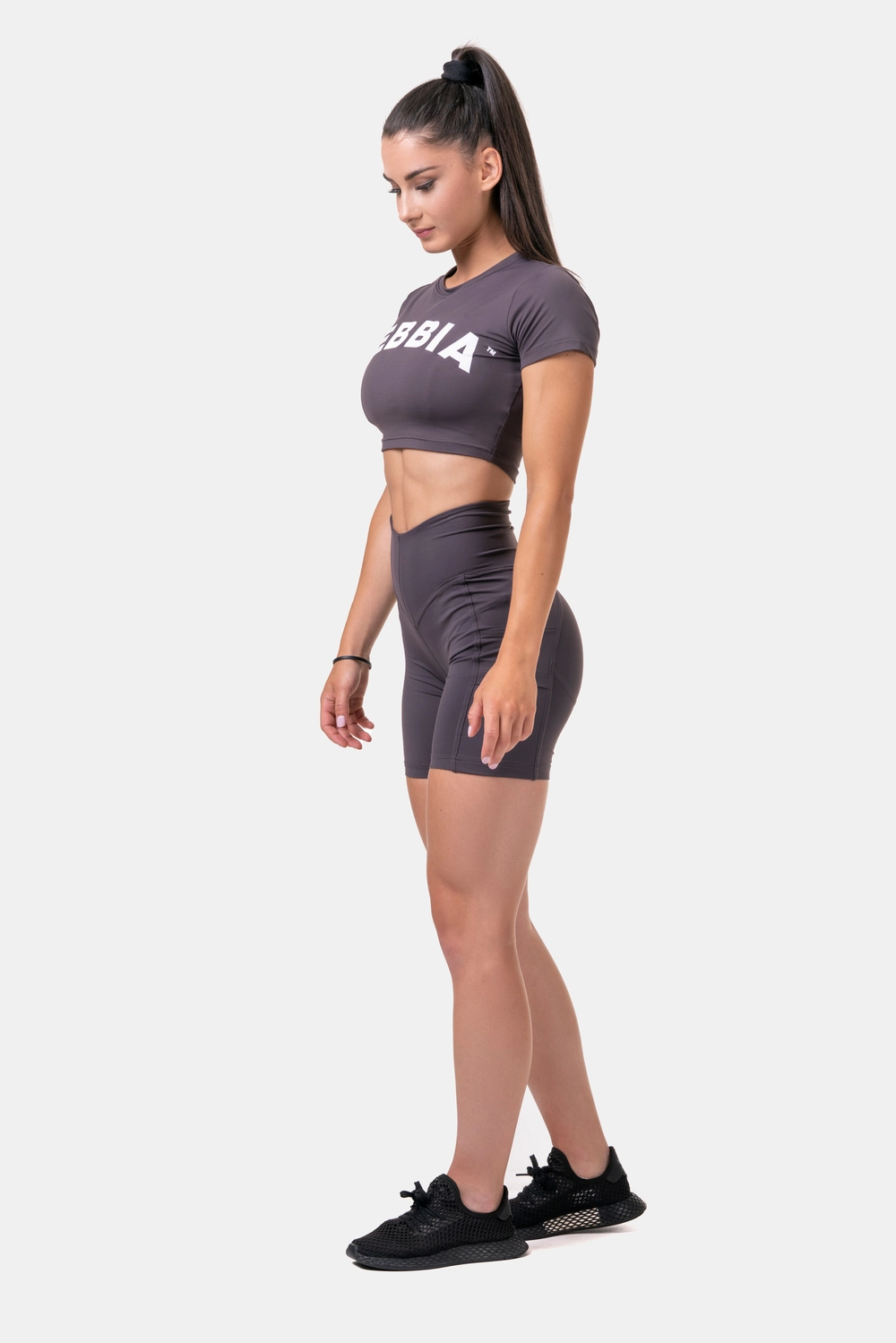 Nebbia Шорты 575 Fit & Smart Biker Shorts, фиолетовый