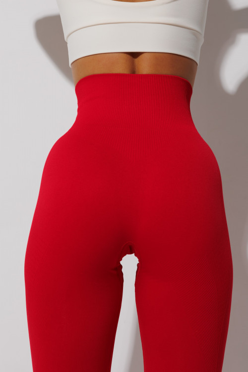 ForStrong Лосины Neat, красный