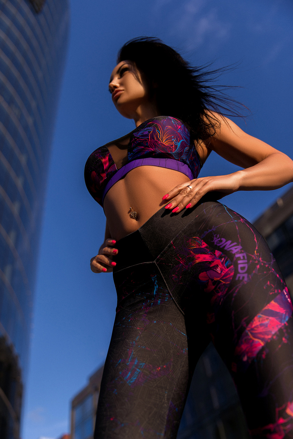 Bona Fide Топ Aphrodisiac Tiki Fio, черный