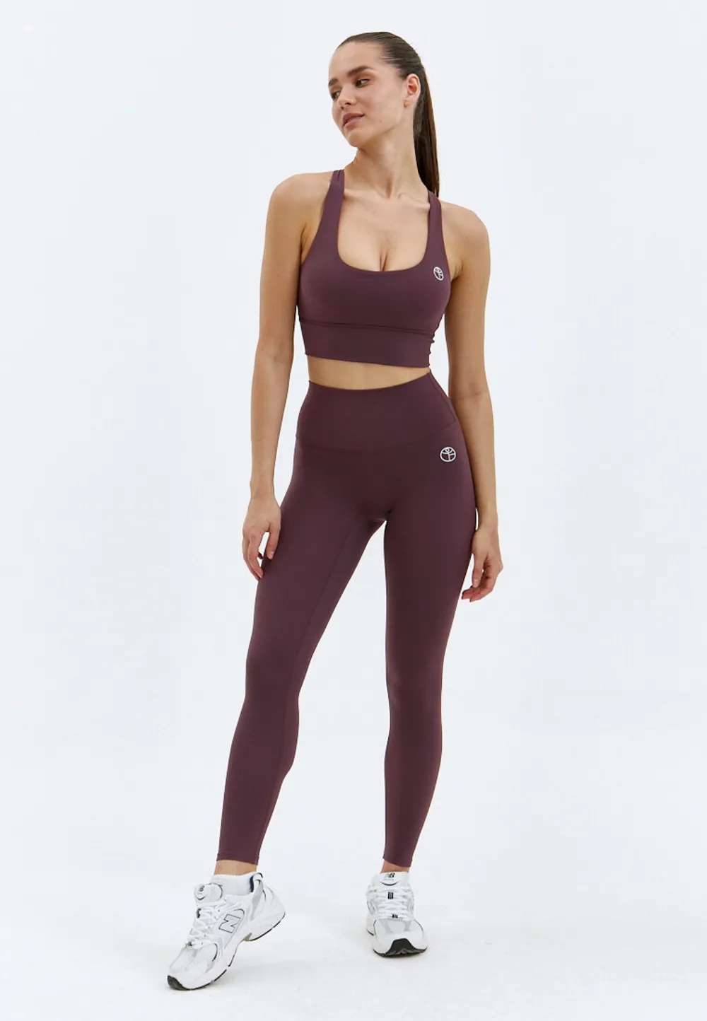 BeSelf Топ MOTION, сливовый