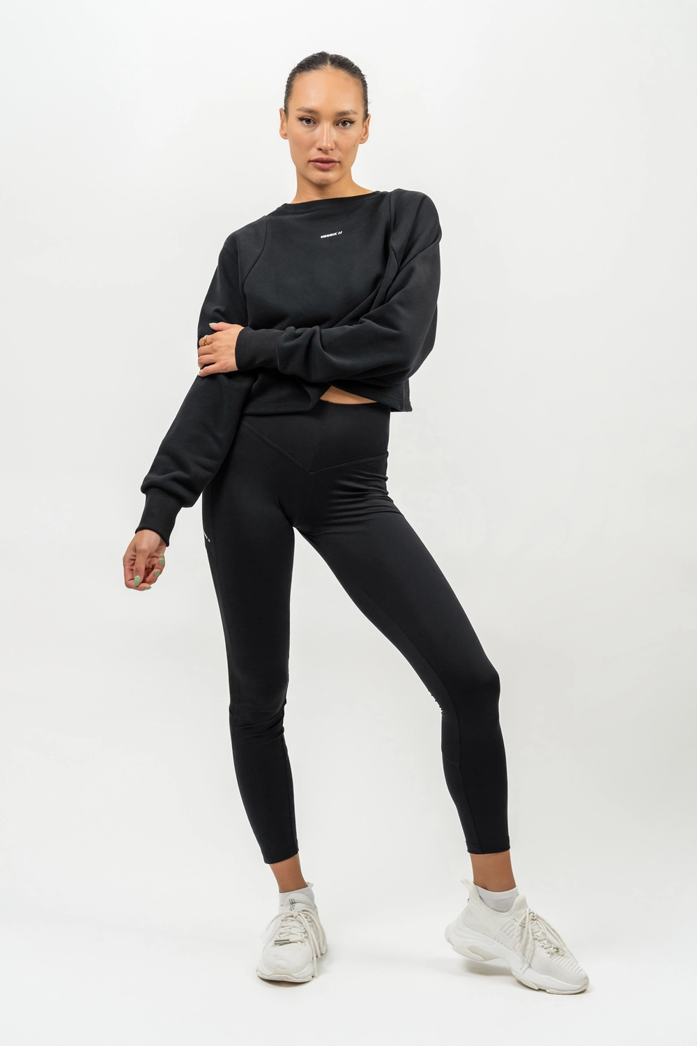 Nebbia Лосины 480 High Waisted Mesh Leggings PERFORMANCE, черный