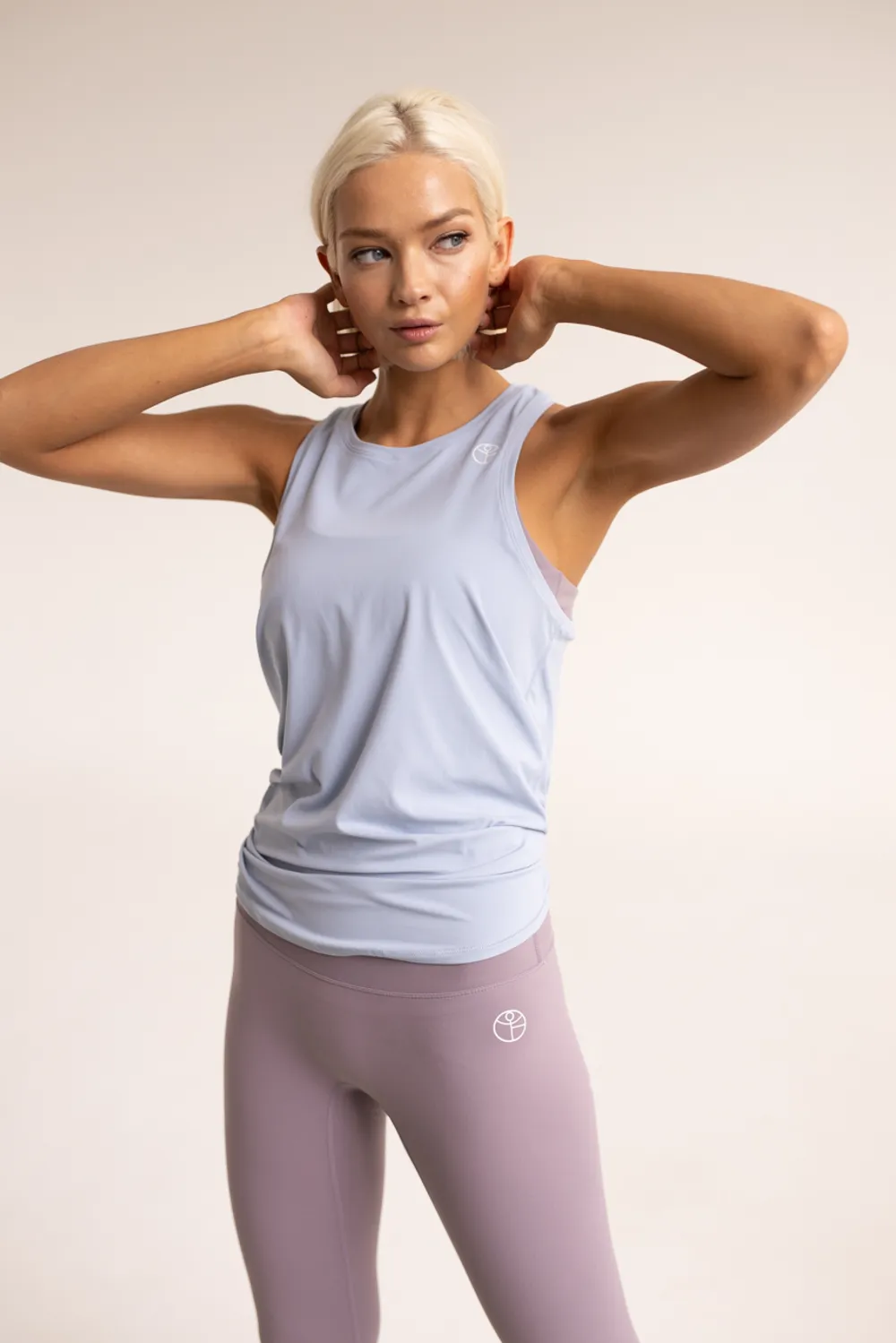 BeSelf Майка Active, пыльно-голубой