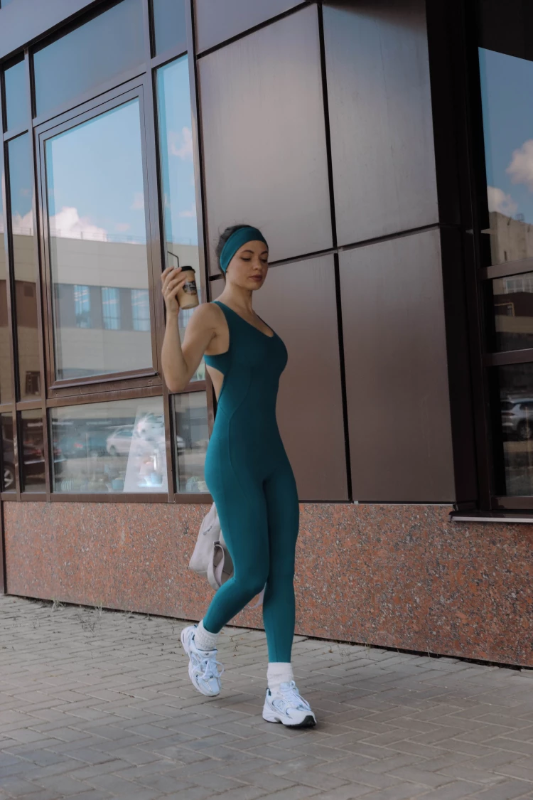 ForStrong Комбинезон Swan, изумрудный