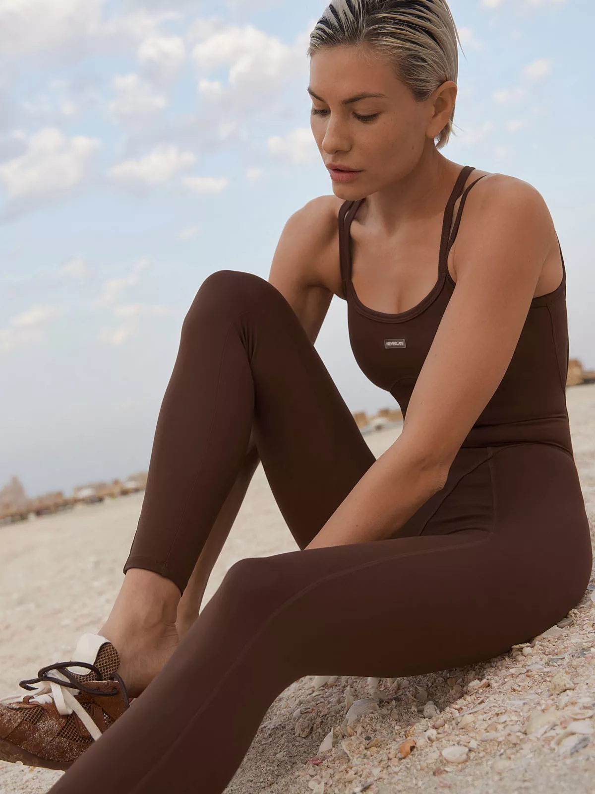 Neverlate Комбинезон 14.645, коричневый