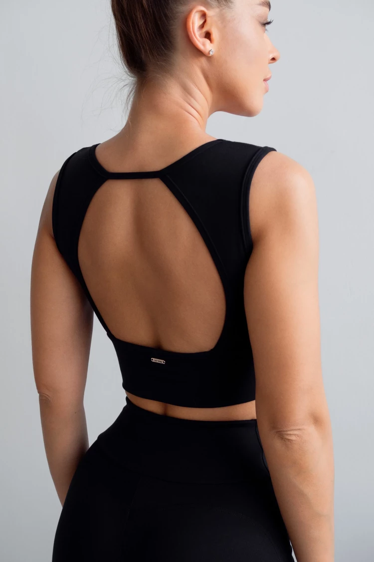 ForStrong Топ Pulse, черный