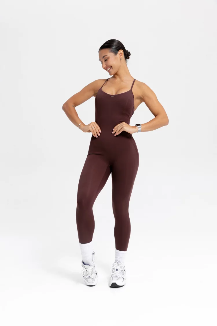 ForStrong Комбинезон Ruche, коричневый