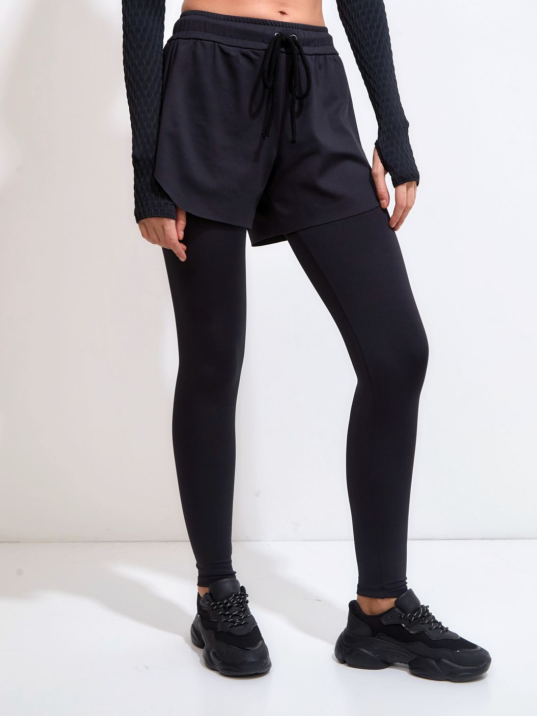 Euphoria Леггинсы Twinset long, черный 