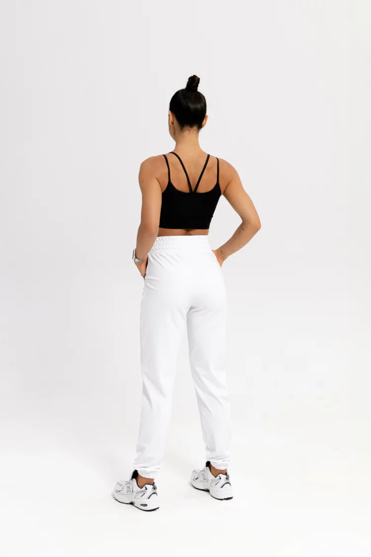 ForStrong Брюки Cuff Poly New, белый