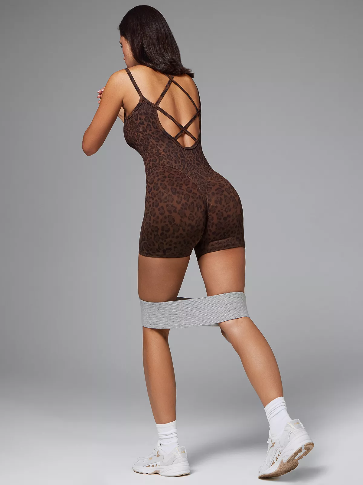 Neverlate Комбинезон 14.645, коричневый лео