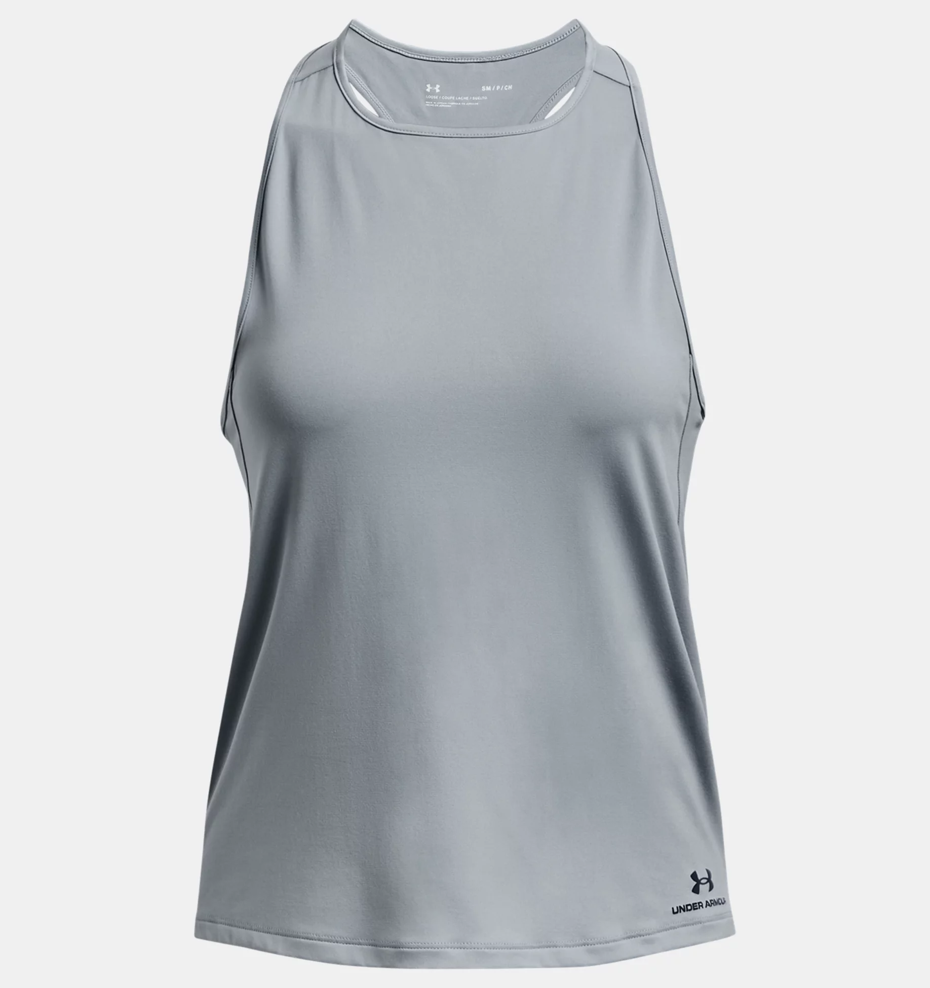 Under Armour Майка Rush Energy Tank, серо-голубой