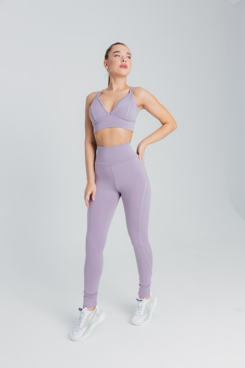 ForStrong Лосины Grace Reflective, лавандовый