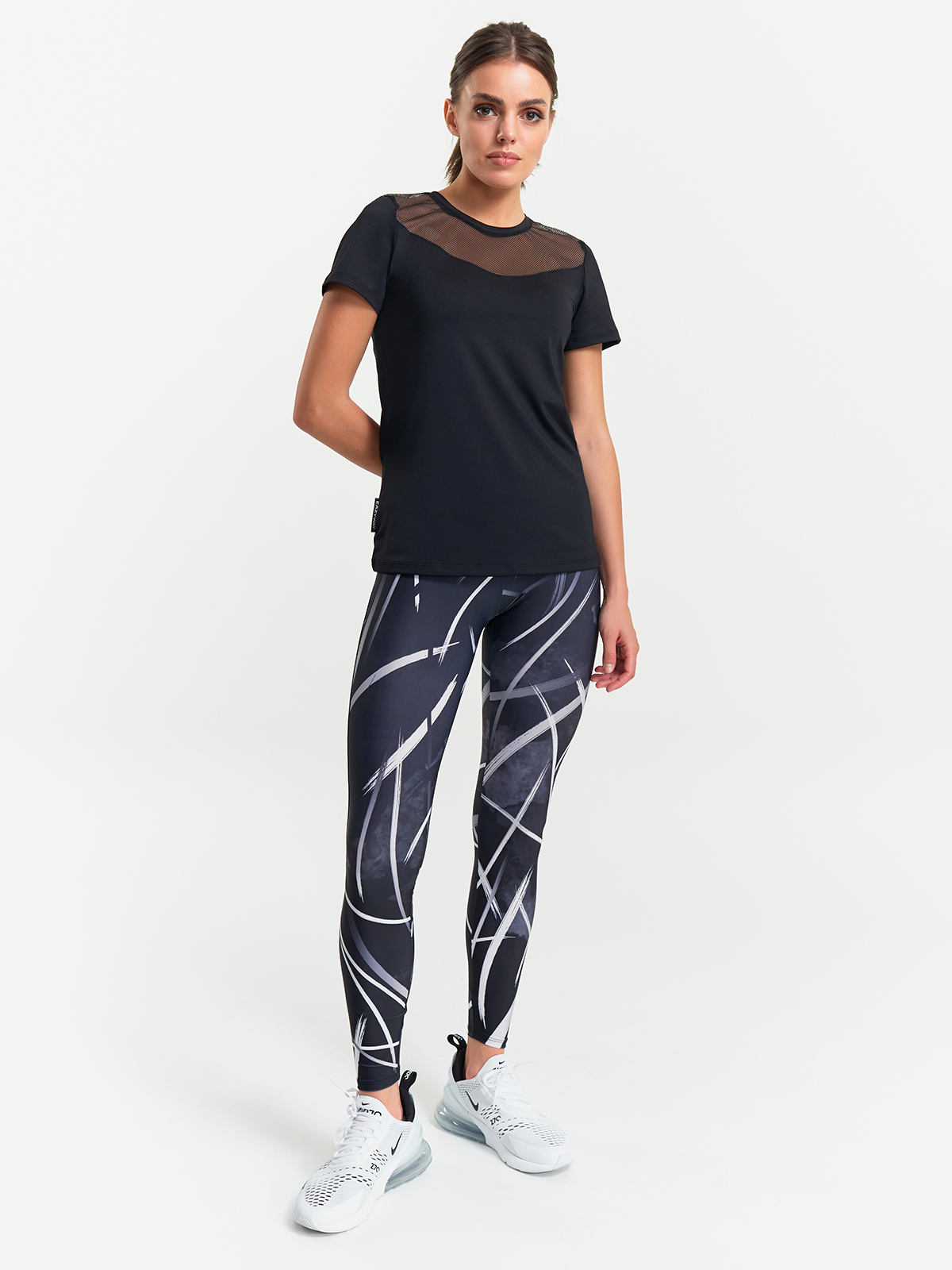 Eazyway Футболка для тренировок Fit Shine 09.106, черный