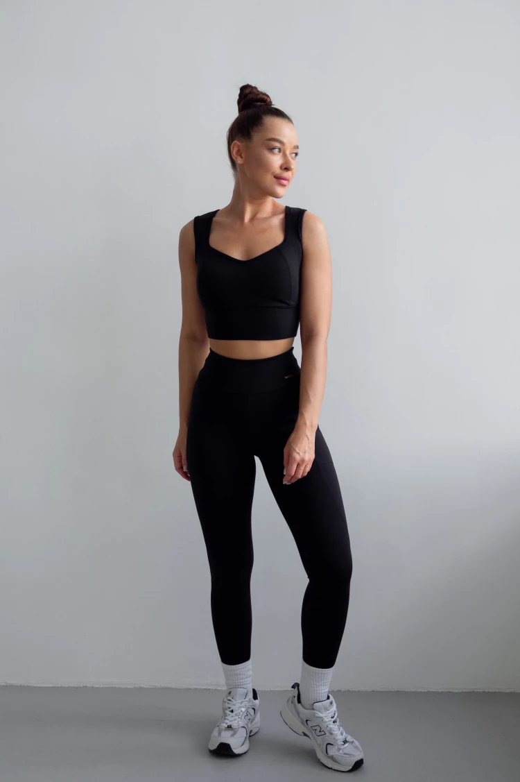 ForStrong Топ Pulse, черный