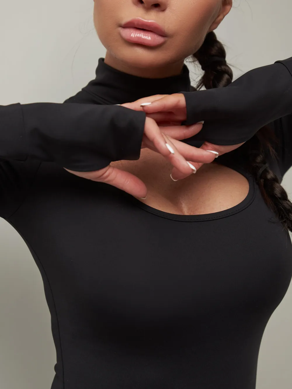 Mansen Боди Gala Bust, черный