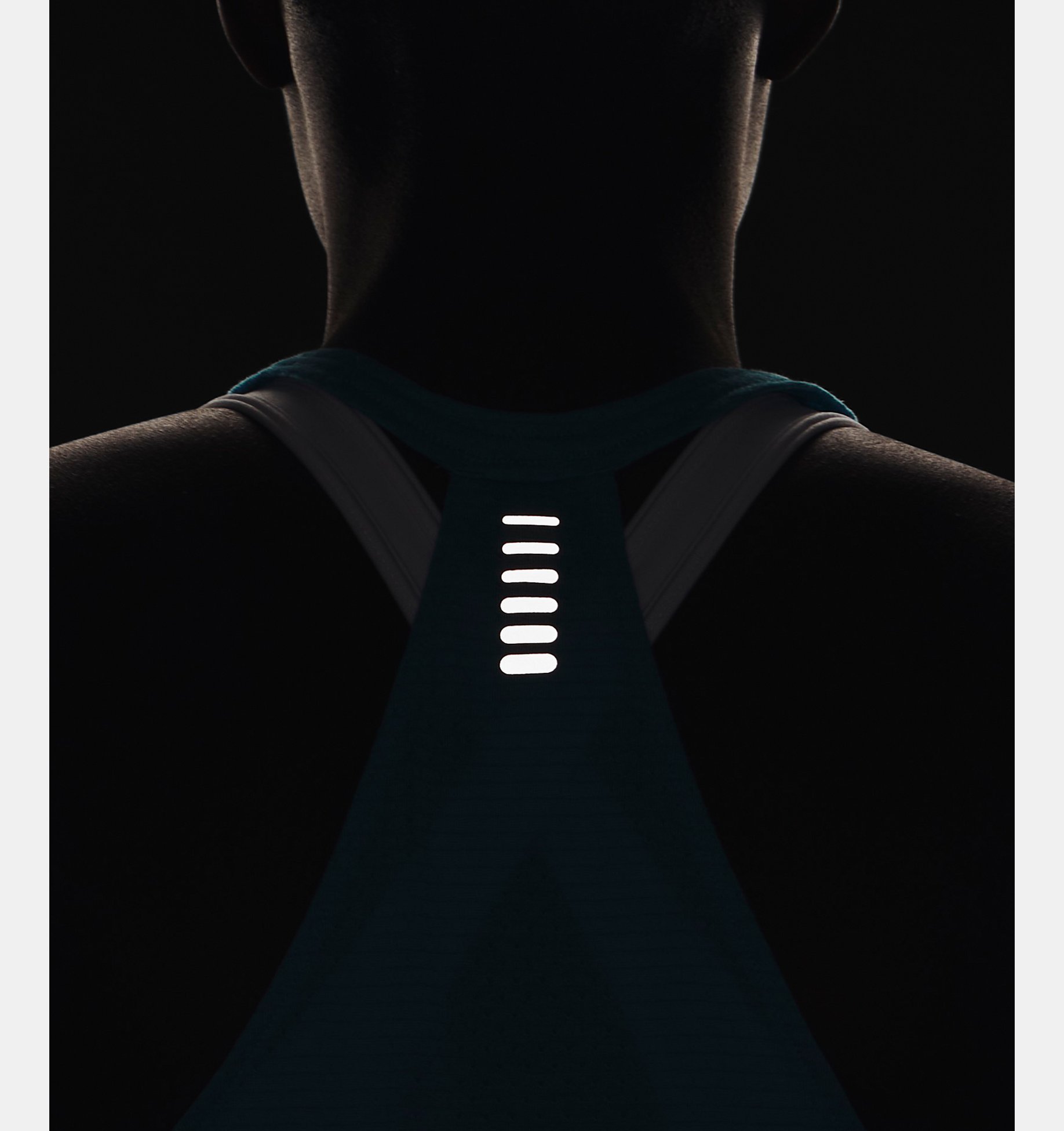 Under Armour Майка Streaker Run Tank, голубой