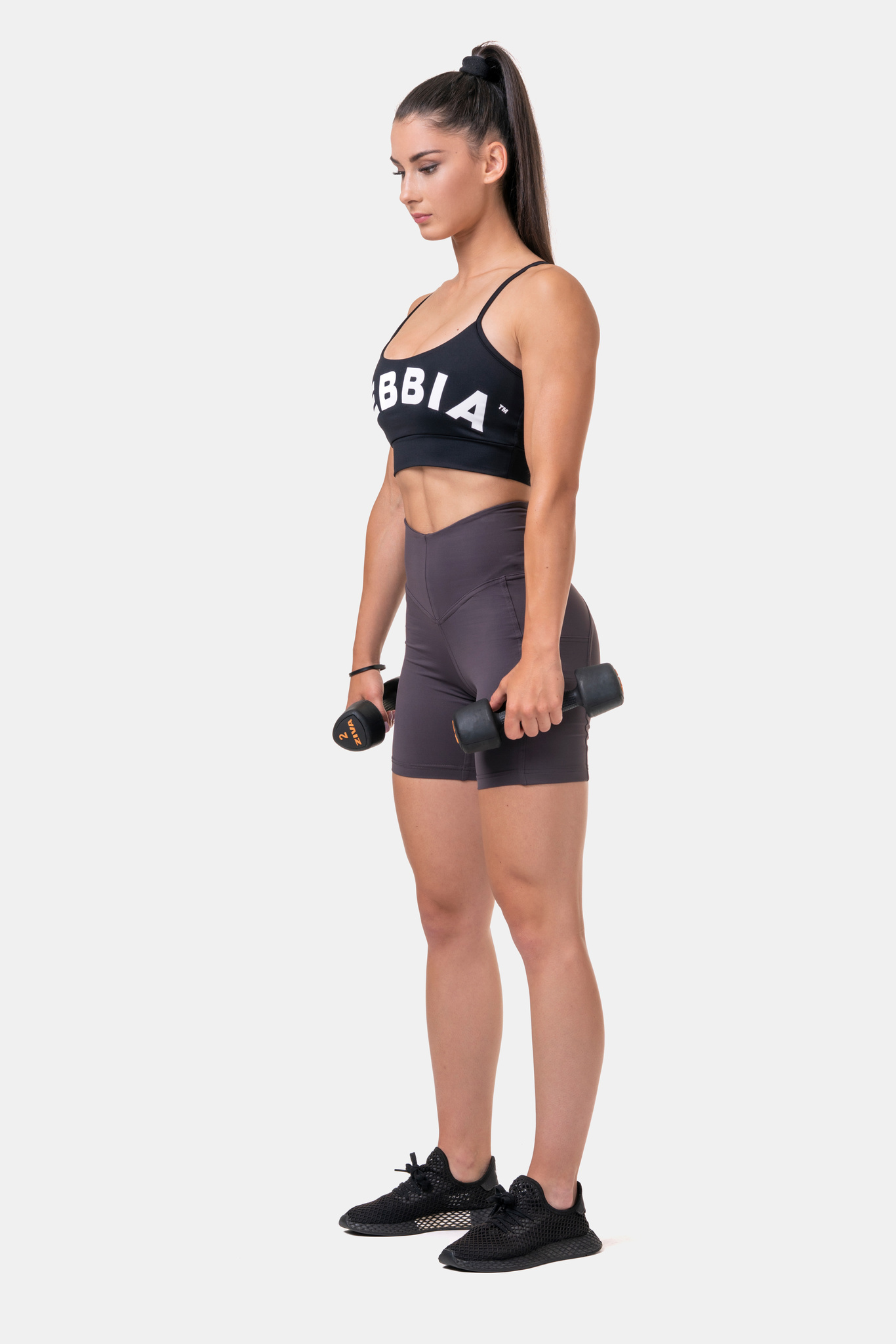 Nebbia Шорты 575 Fit & Smart Biker Shorts, фиолетовый