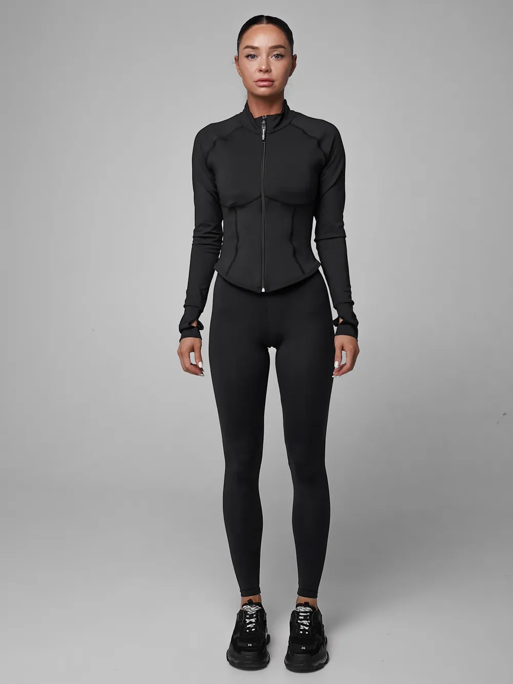 Mansen Рашгард Fit, черный