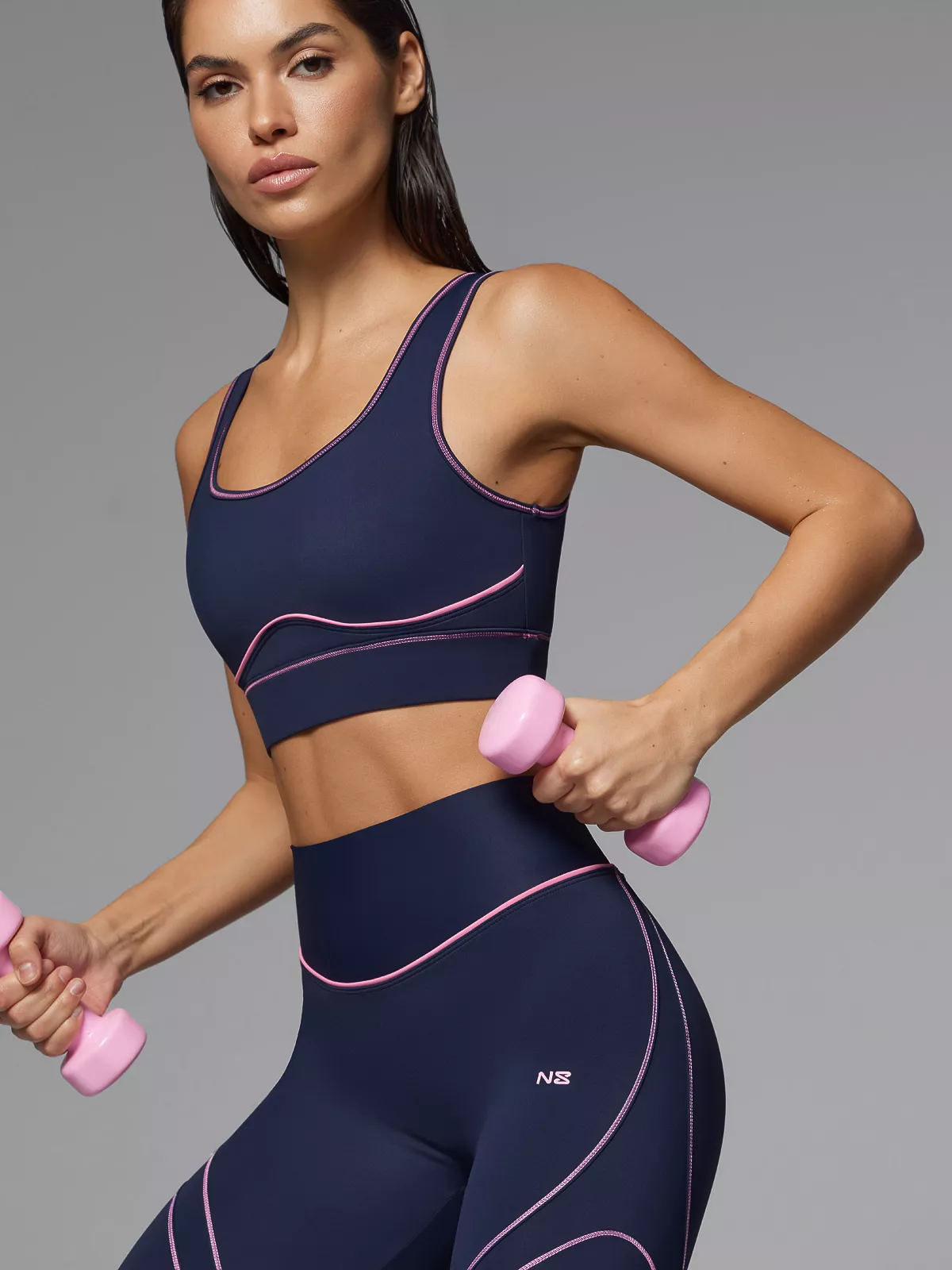 Neverlate Спортивное бра 08.1326, темно-синий