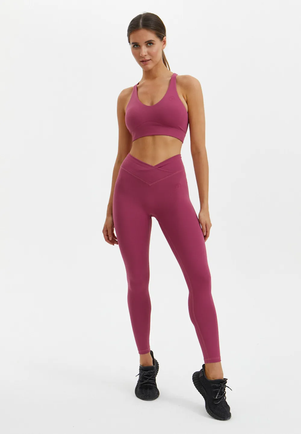 BeSelf Топ-бра SOFT COVER, пыльно-ягодный