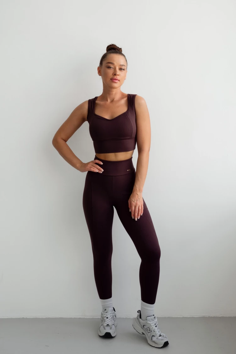 ForStrong Топ Pulse, коричневый