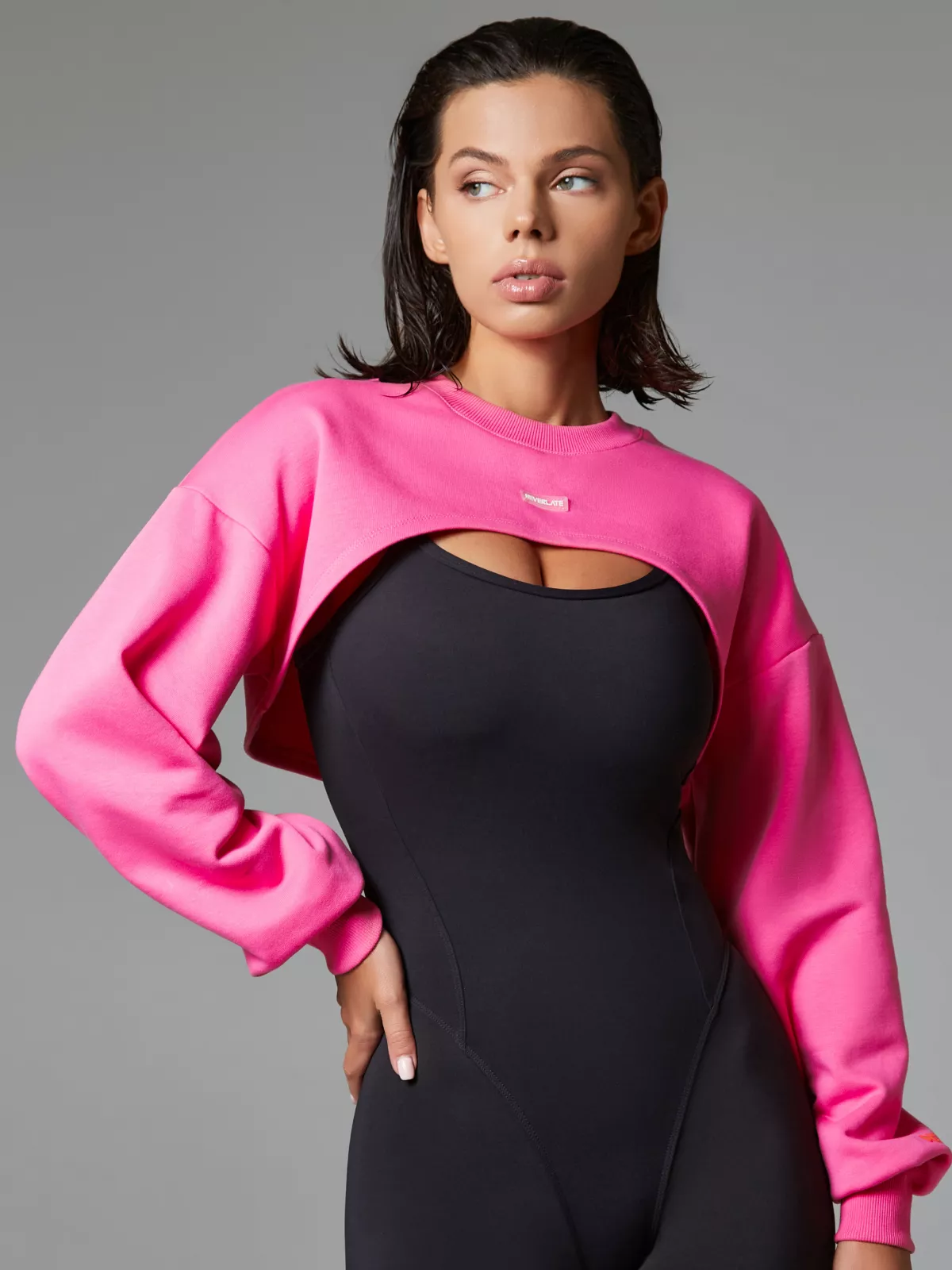 Neverlate Свитшот 19.941, розовый