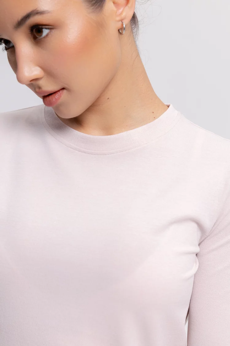 ForStrong Лонгслив Core Melange, розовый