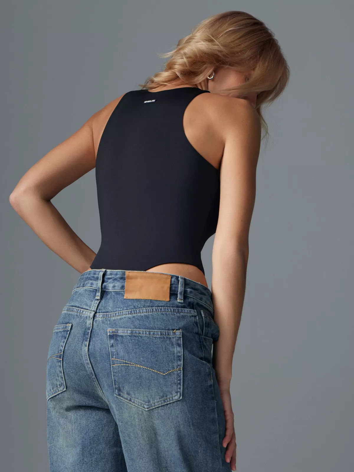 Neverlate Боди 17.1075, черный