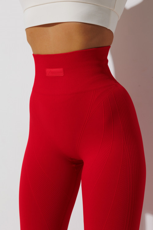 ForStrong Лосины Neat, красный